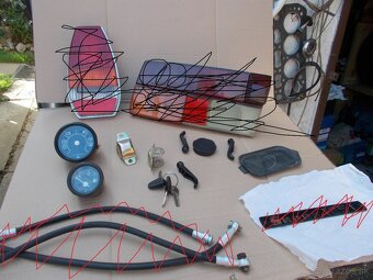 Predam pre Audi 80 nove brzdy skoda 105-120 Spoiler zrkadlo - 5
