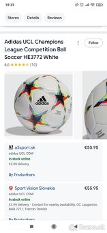 Futbalová lopta Adidas UCL Competition - HE3772 - 5