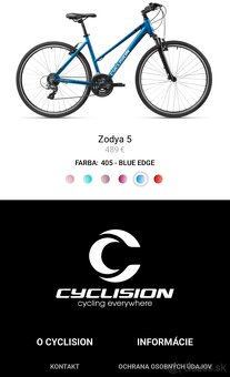 Predám nové bicykle CYCLISION – všetky modely, všetky farby, - 5