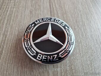 Stredová krytka hliníkového disku Mercedes-Benz - 5