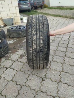 Nové letné gumy obuté na elektrónoch borbet - 5