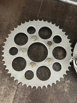 Prodám originál kola přední a zadní Jawa 350 SV - předválka - 5