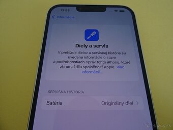 iPhone 13 PRO MAX 256GB SILVER- ZÁRUKA 1 ROK - 100% BATERIA - 5