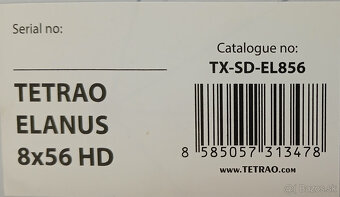 Ďalekohľad Tetrao Elanus 8x56 HD - 5