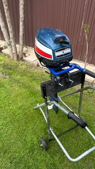 Predam zavesny lodný motor Yamaha 5 HP – dlha noha spoľahli - 5