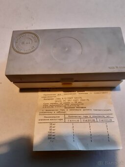 Kalibračné závažia 2ks - 5