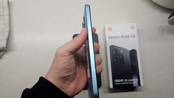 Redmi Note 14 modrý 128GB - zánovný - 5