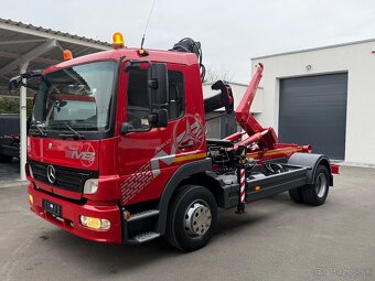 Mercedes-Benz Atego 1218 hákový nakladač hydraulická ruka - 5