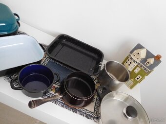 Samltované do kuchyne pekáče, hrnce Hrnce, panvice, - 5