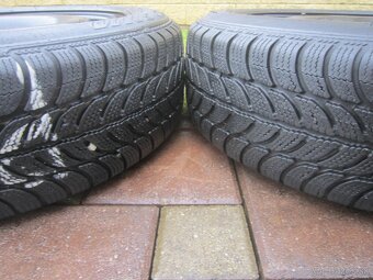 15" pl. disky Fabia 2,3, so zim. pneu 185/60R15 Sava eskimo - 5