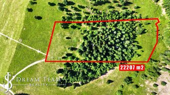 Stavebný pozemok 2.2ha v krásnom prostredí Látky okr. Detva - 5
