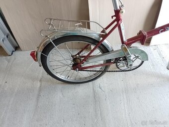 Retro bicykel CAMPING - skladačka - 5