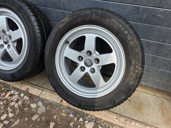 Zimná Sada AUDI A4 B8, B9+Continental 205/60 R16 - 5