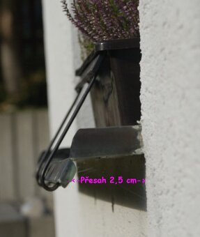 Držák květinových truhlíků BV - Instalace bez vrtání - 5