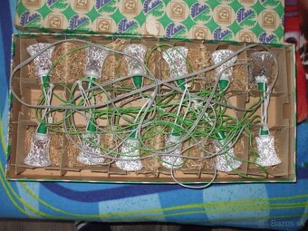 Predam Retro vianočne osvetlenie Zvončeky a Gule - 5