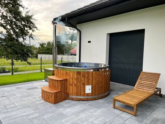 Kúpacia kaďa , jacuzzi, vírivka, celé Slovensko, hottub - 5