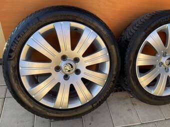 Skoda ORIGINAL ALU Flash R17 5x112 6jx17 ET 45 - 5