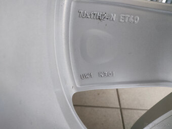 Originál alu disky+pneu VW PassatB6 7Jx17, 5x112 ET40 - 5