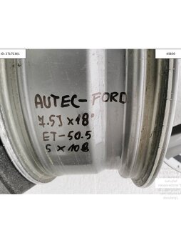 Ford Kuga, Mondeo alu disky 7,5x18 5x108 ET50,5 1224 - 5