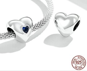 Strieborné korálky Charma - 5