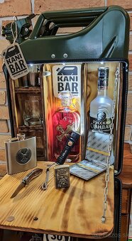 Predám kanister prerobený na Bar super darček - 5