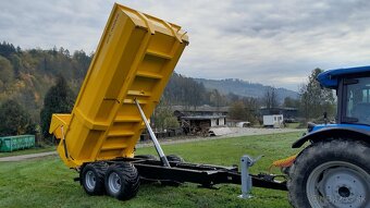 Traktorový náves,Príves,Vlek za traktor,Vlečka,Dumper 13t - 5