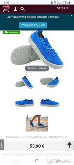 Detské tenisky Froddo Barefoot veľ. 34 - 5