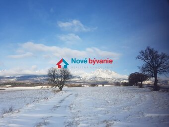 Stavebný pozemok Veľký Slavkov   , výhľad na Vysoké  Tatry - 5