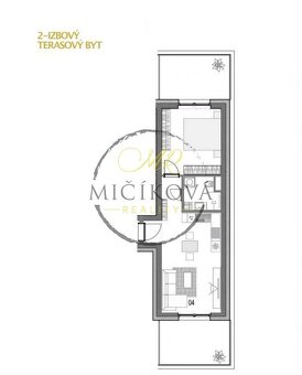 Predáme 2-izb. terasový apartmán v novostavbe, PANSKÉ POLE, - 5
