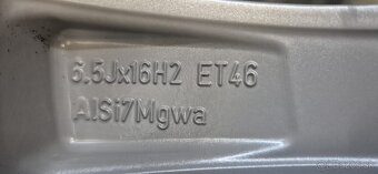 Hliníkové Disky 5x112 R16 ET46 Škoda Octavia 3 ...20 - 5