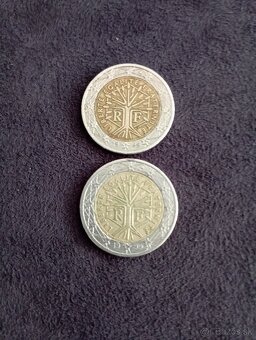 2eurove mince Francúzsko -1999 - 5
