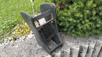 Použitý dobový středový panel na rádio - Škoda 110R erko. - 5