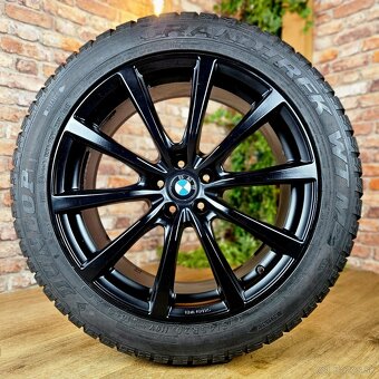 Alu R20 5x112 BMW X5+X6 + zimné pneu 275/45 R20 - 5