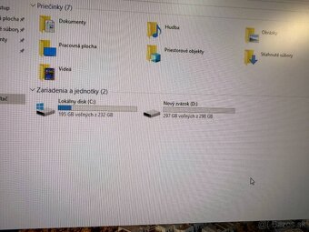 Kancelársky počítač HP Pro i5 / 8GB RAM / SSD+HDD / W10 Pro - 5
