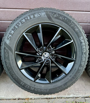 originální ALU kolesá škoda borbet R17 5x112 - 5