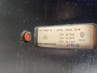 retro rádiogramafón TESLA - 5