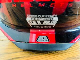 Prilba Cassida červená perleť - 5