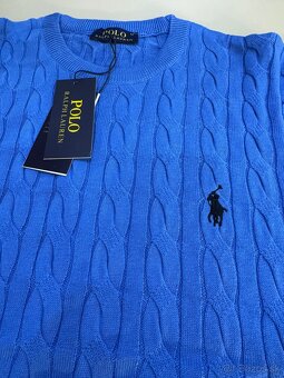 Pánsky sveter modrý - 5