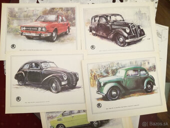 kreslene modely auta Škoda - 5