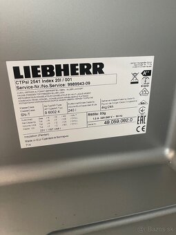 Liebherr CTPsl 2541, 231 l, A++, 80 € - 5