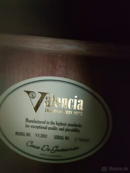gitara Valencia VC303 Natural 3/4 - 5