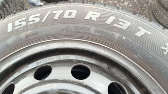 sada diskov KIA 13 s pneu General 155/70 R13 75T zimné - 5