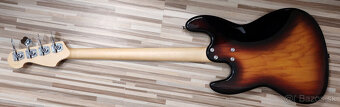 ELWOOD bezpražcová basgitara jazz bass - 5
