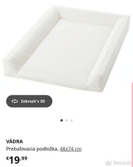 Prebaľovaci stol IKEA - 5