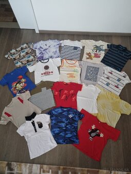 Celorocny balik oblecenia pre chlapca velk. 128 - vid fotky - 5