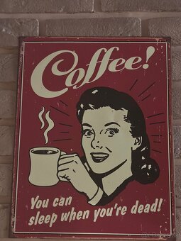 Vintage plechové tabule - 5