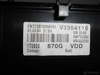 Budiky VW Touran / dieselové, maxidot / - 5