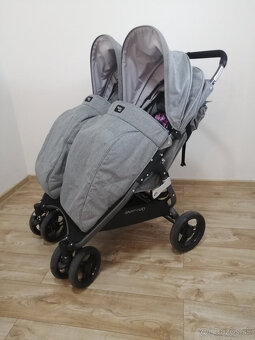 VALCO BABY Kočík súrodenecký Snap Duo Tailor Made Grey Marle - 5