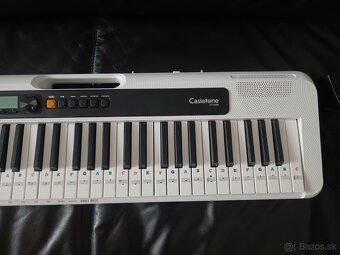 keyboard / elektronicke klavesy CASIO CT-S200WE biele - 5