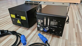 Plnofarebný RGB laser 8,4 W / ILDA / DMX / Nový v záruke - 5